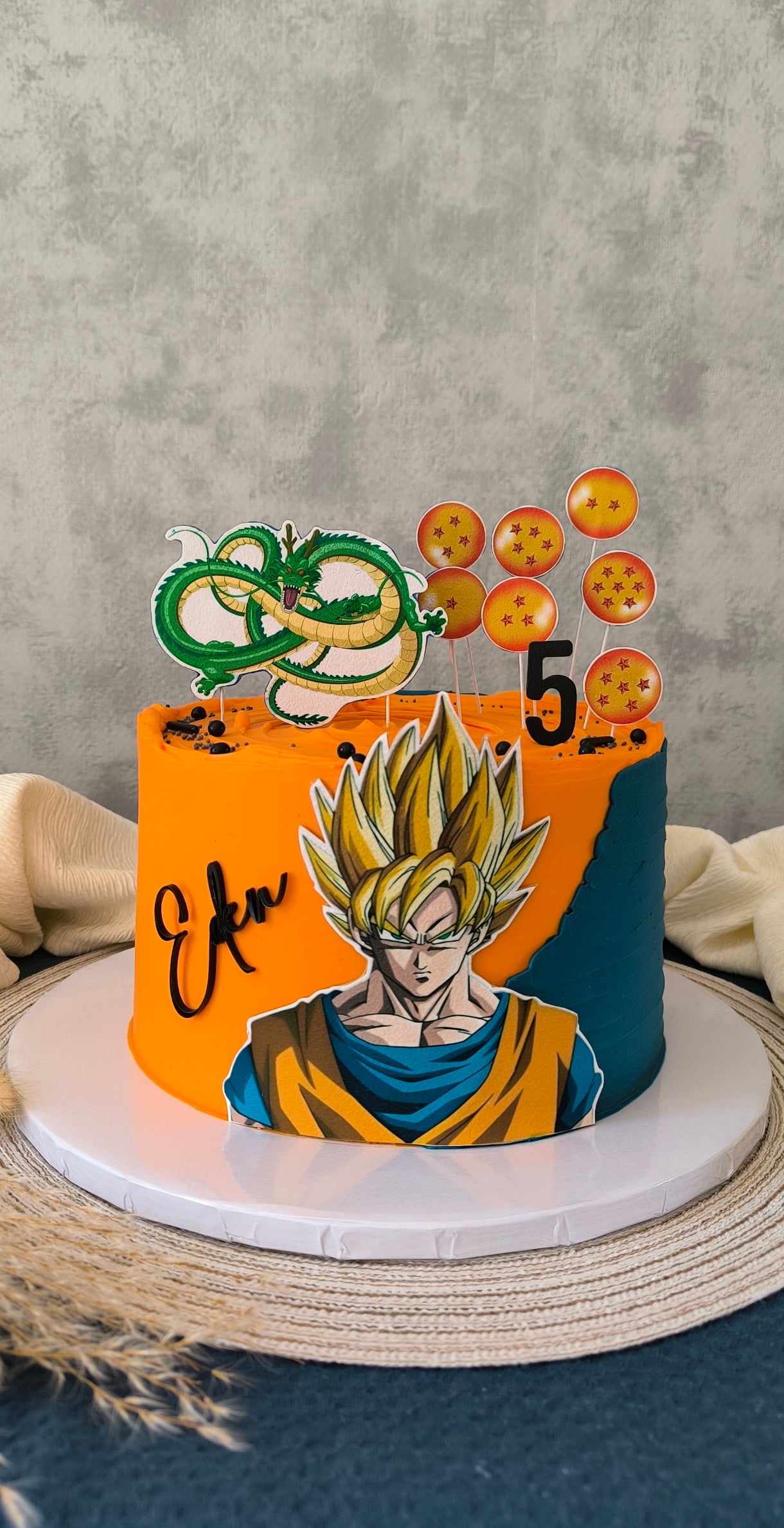 A DECOUPER DRAGONBALL Z#1 Impression alimentaire sucre