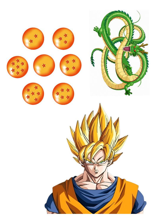 A DECOUPER DRAGONBALL Z#1 Impression alimentaire sucre