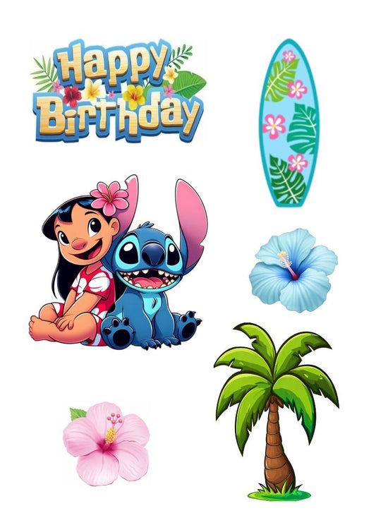 A DECOUPER STITCH#1 Impression alimentaire sucre