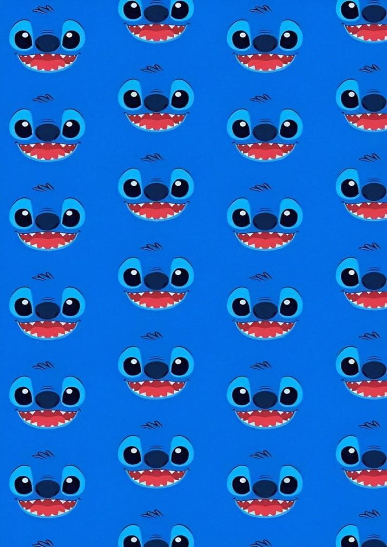 Planche A4 STITCH#3 impression alimentaire en sucre