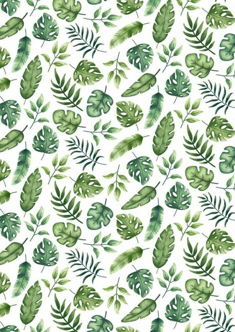 Planche A4 TROPICAL#2 impression alimentaire en sucre