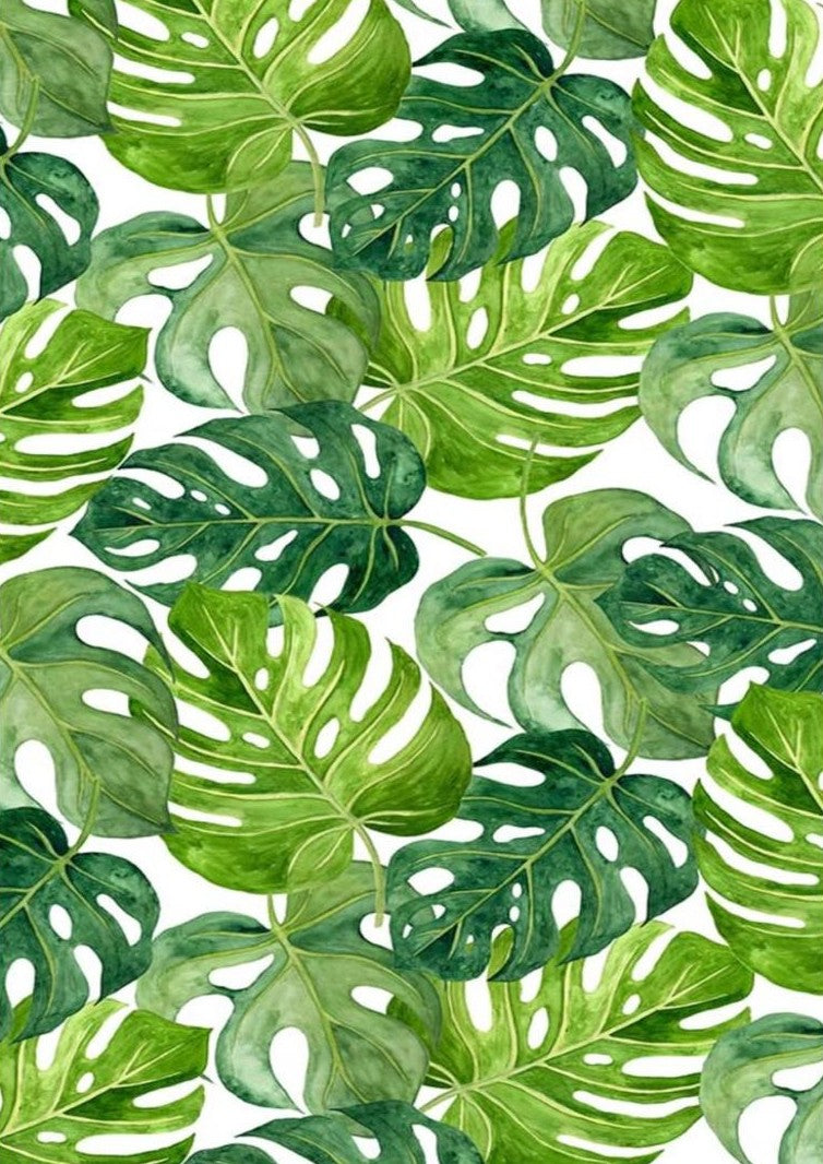 Planche A4 TROPICAL#3 impression alimentaire en sucre