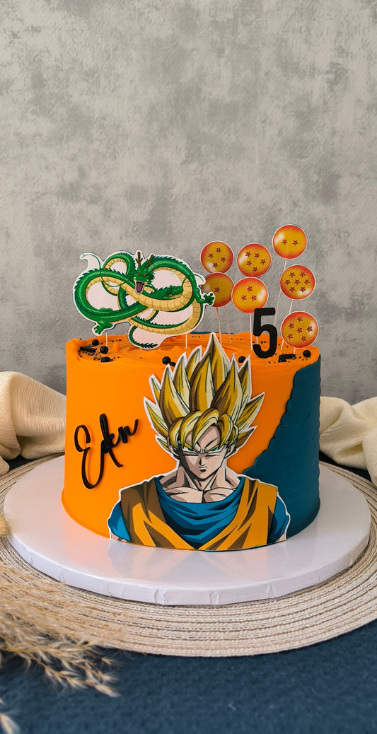 A DECOUPER DRAGONBALL Z#1 Impression alimentaire sucre